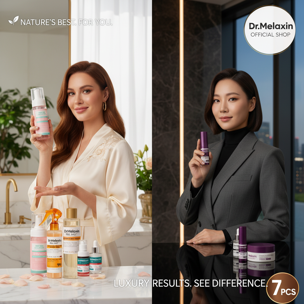 Dr Melaxin Premium Glass Skincare (7-pc Set)™