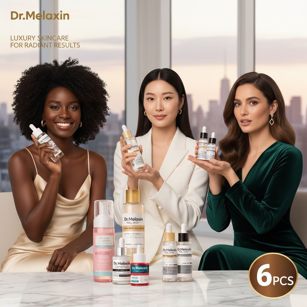 Dr Melaxin Premium Glass Skincare (6-pc Set)™